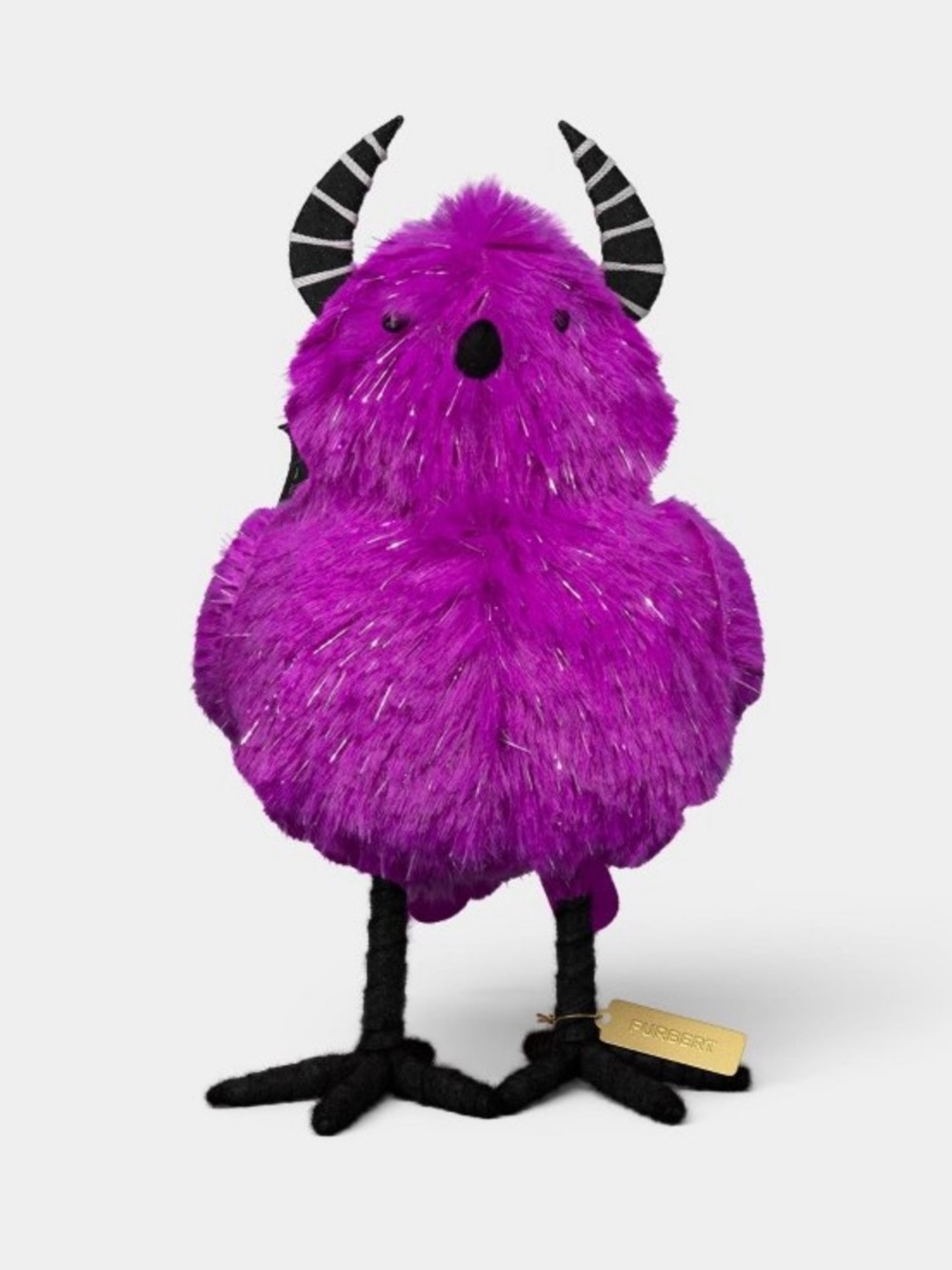 Target Featherly Friends ‘Furbert’ Monster Bird Decoration Fall Halloween Horns